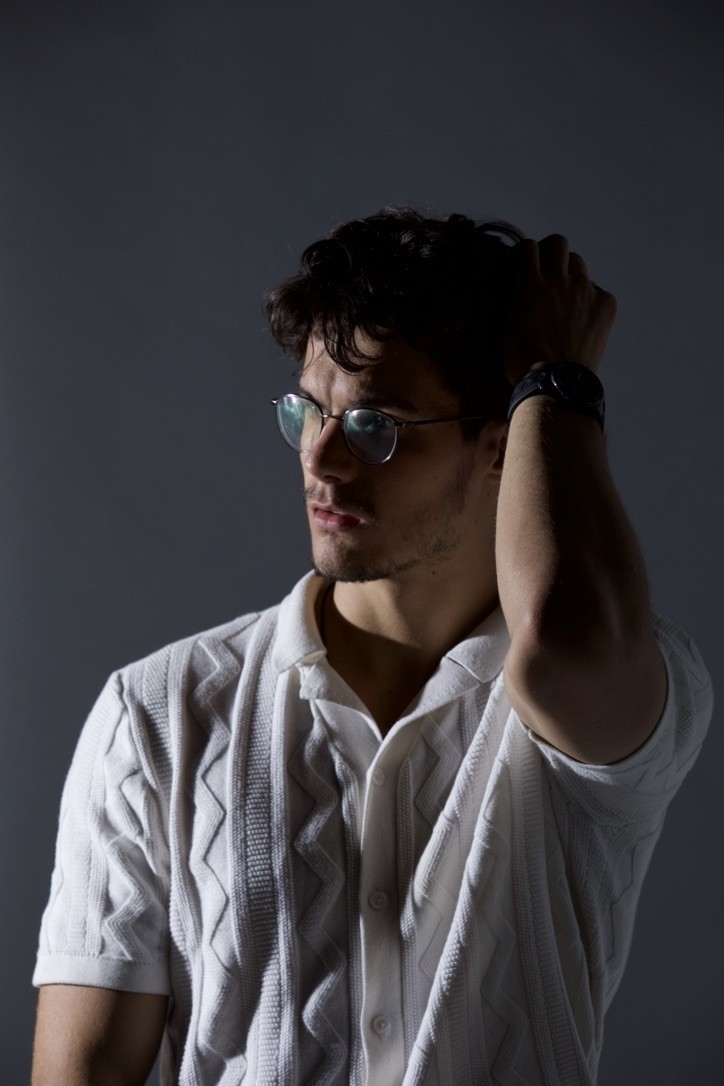 Portrait of portfolio creator – front view