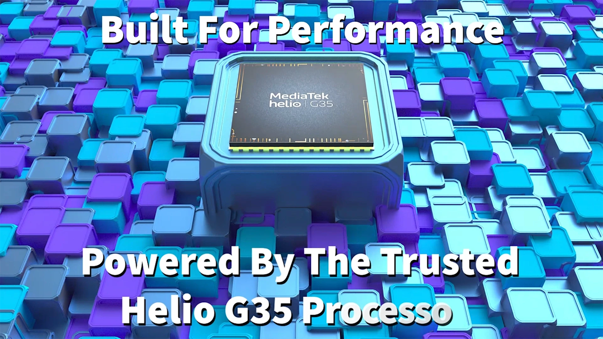 POCO C31 MediaTek chipset 3D showcase render