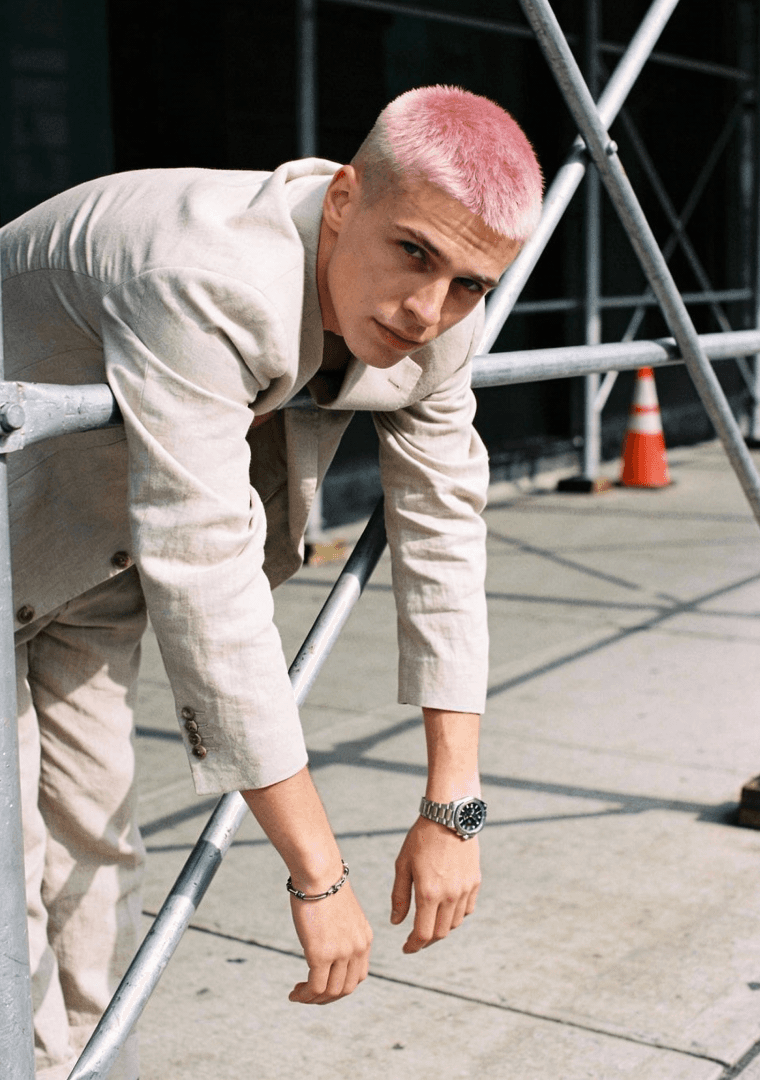 Relaxed Suit Jacket Beige