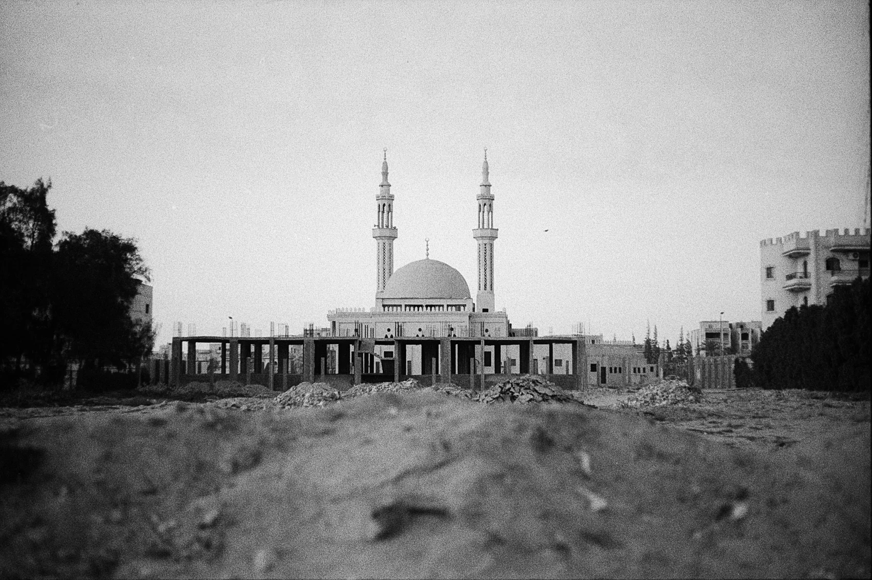 Mosque Beyond the Sand