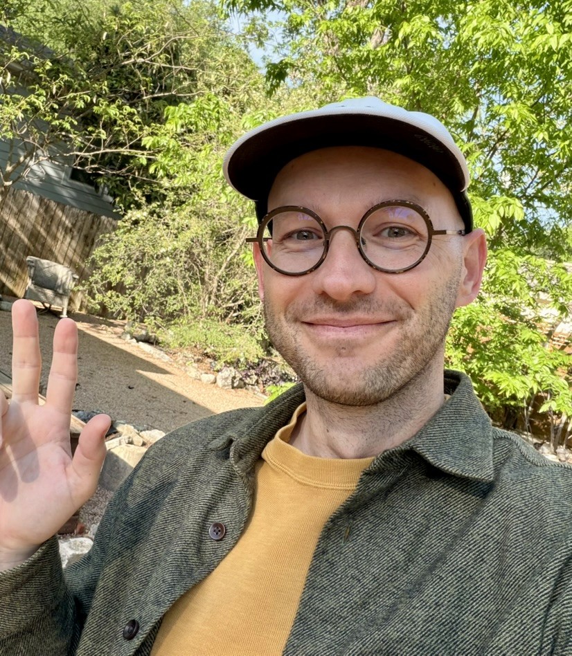 Dave Gorum waving hello