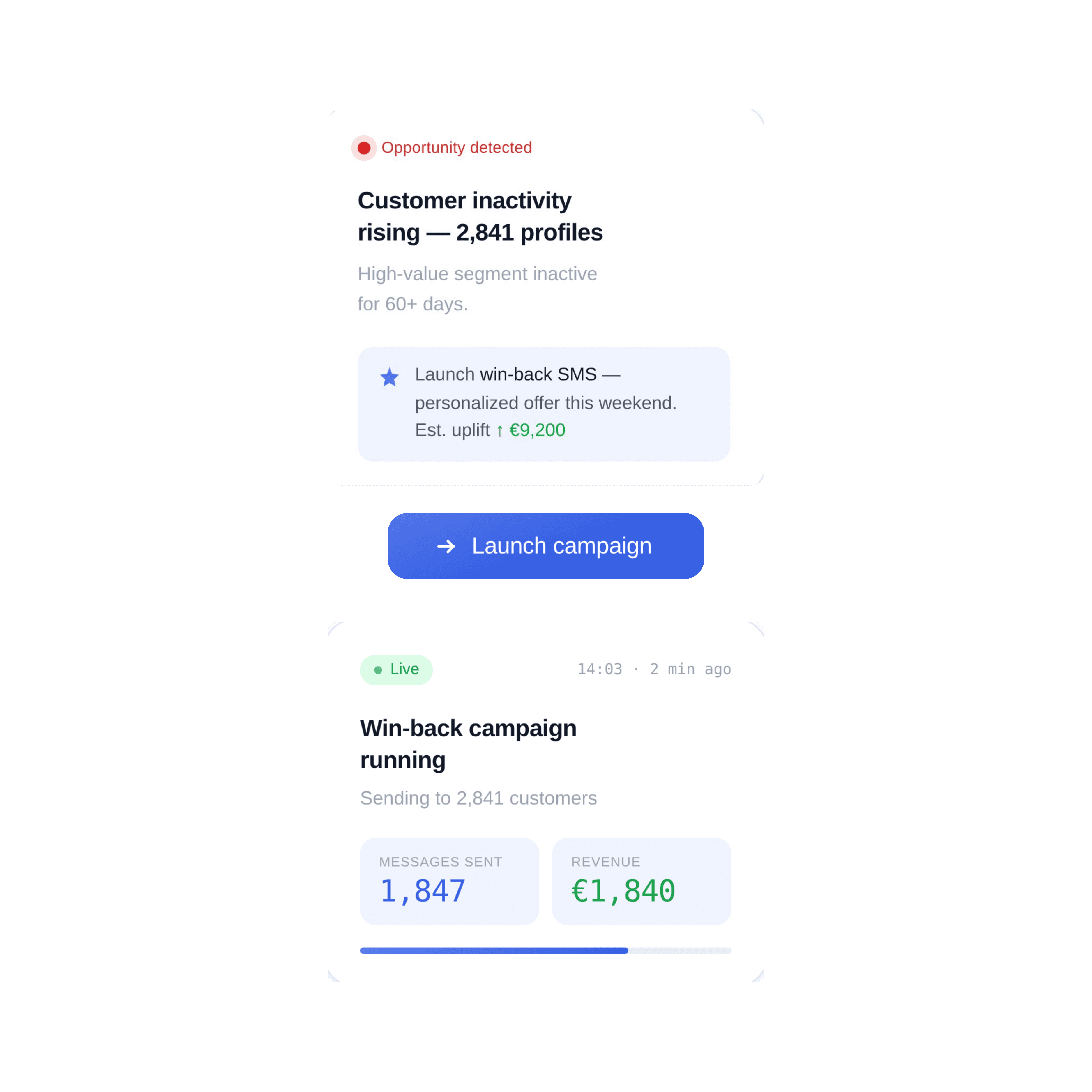 man teaching woman while pointing on gray laptop