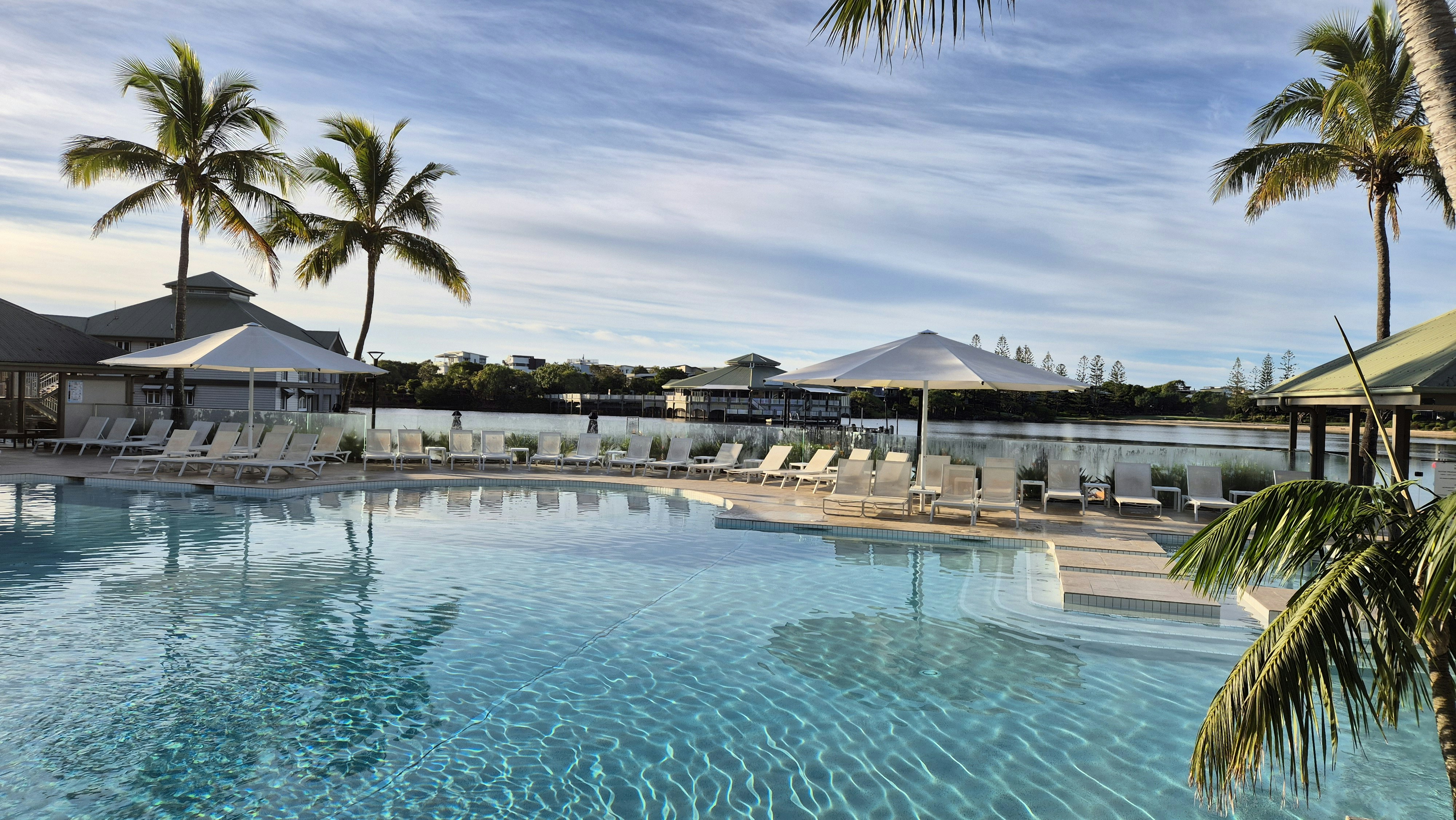 Luxury private pool retreat