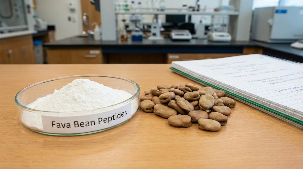 Fava bean peptides