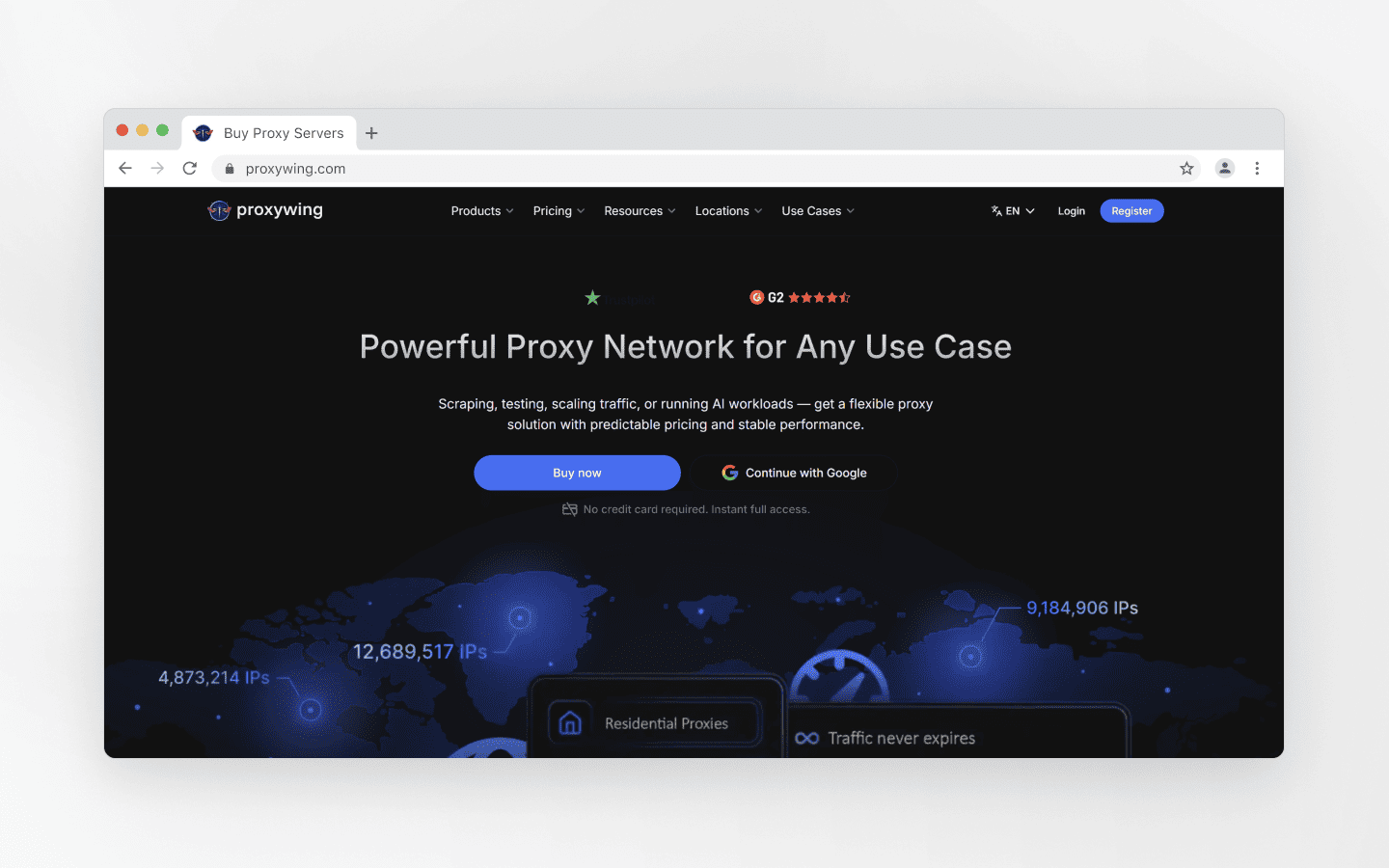 Универсальные прокси-решения ProxyWing
