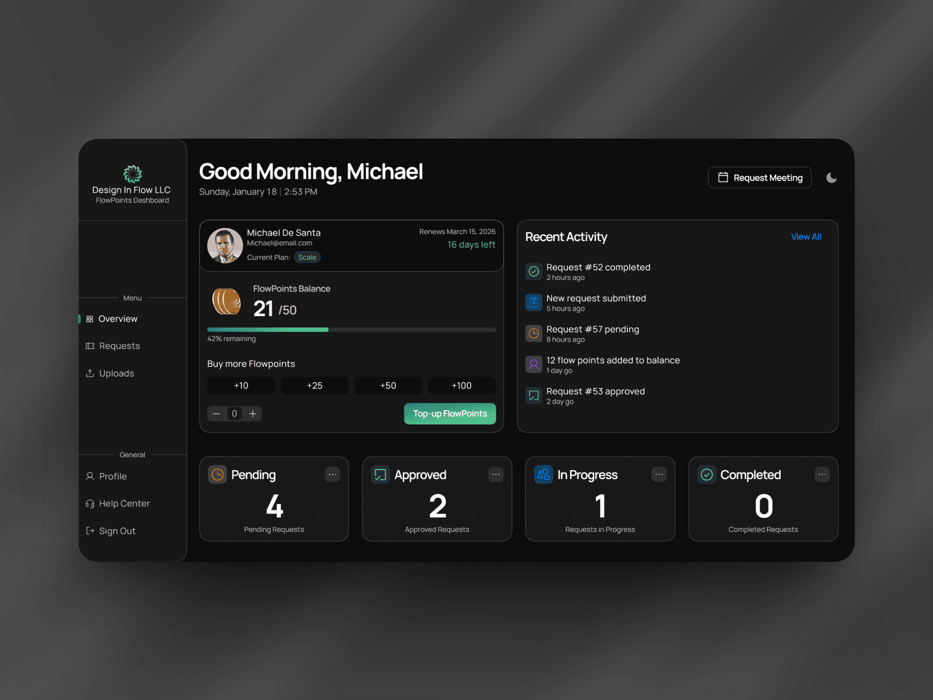 Screenshot of TMSDC Website