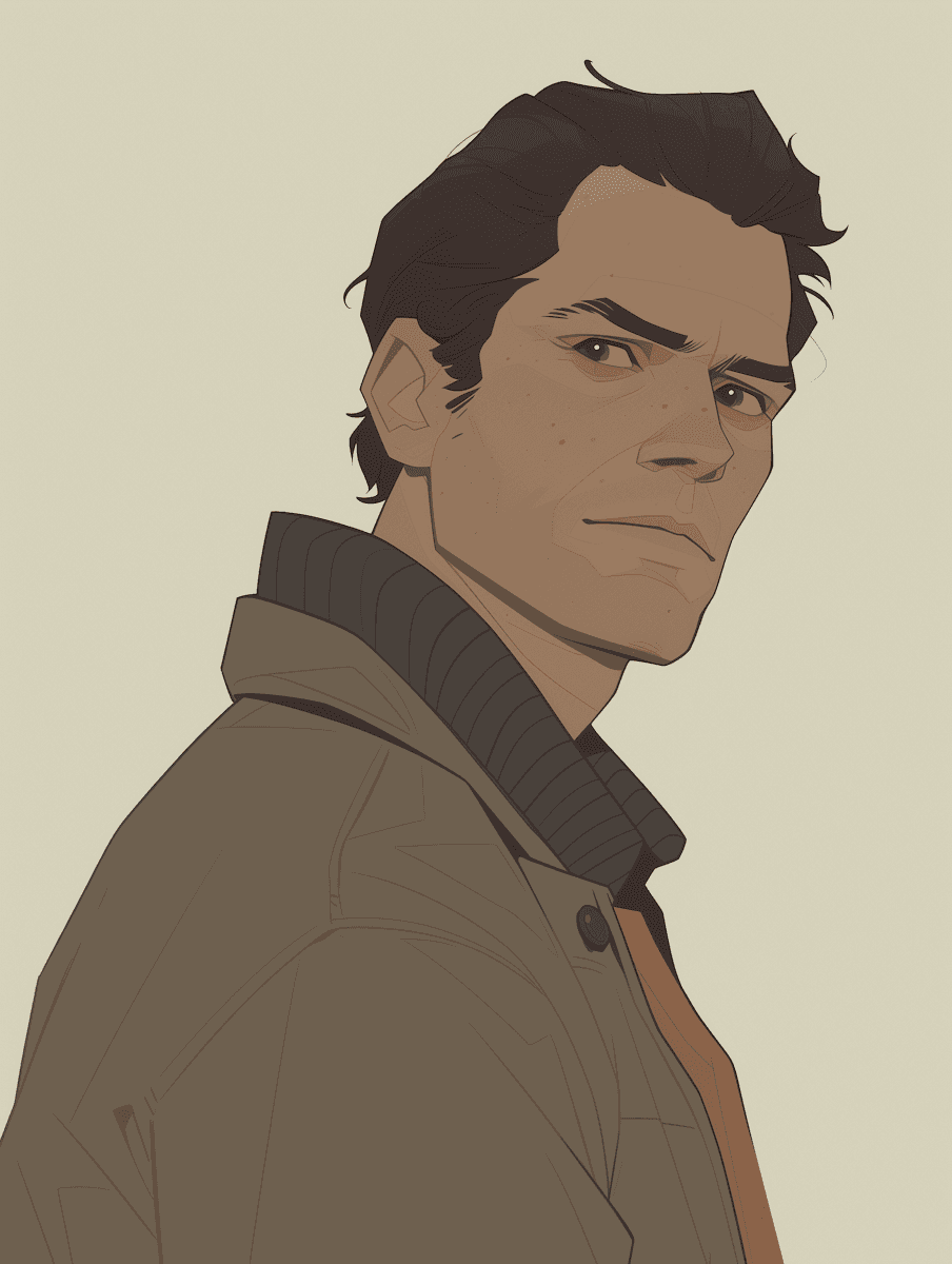 grayscale photography of man smiling