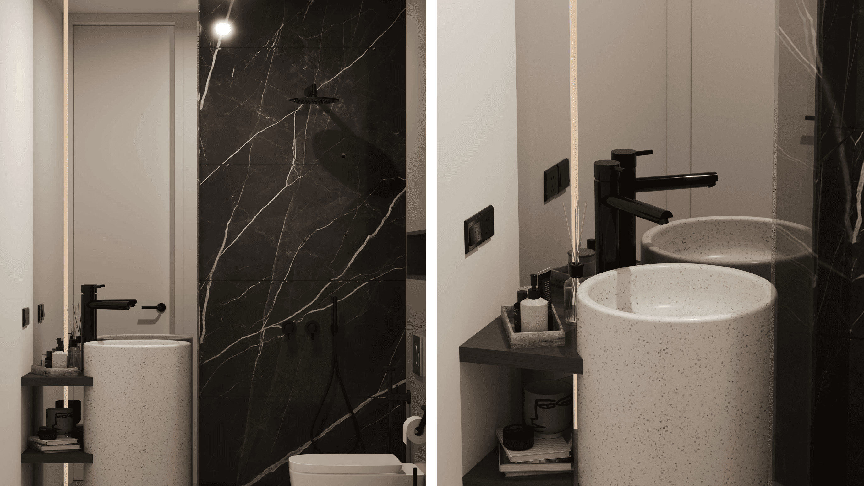 1-bedroom apartments with ocean view in the Elysium project