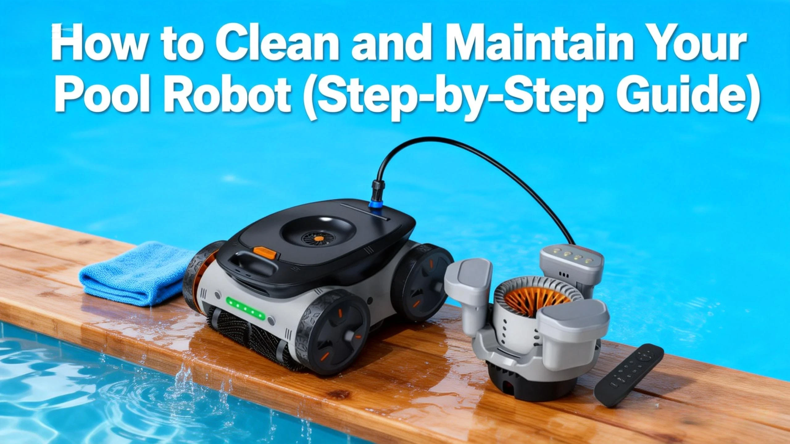 How to Clean and Maintain Your Pool Robot (Step-by-Step Guide)