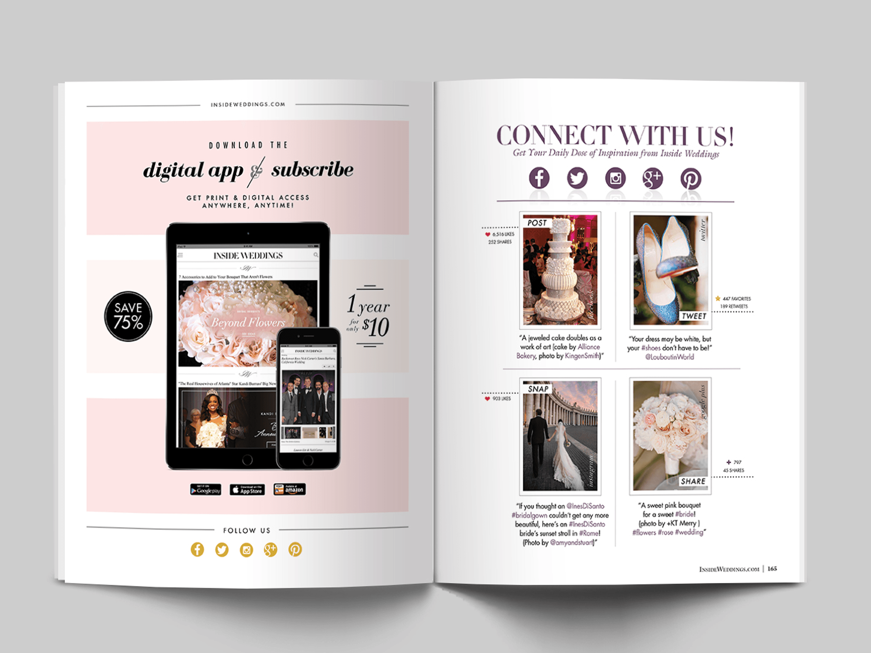 Inside Weddings - spread 4