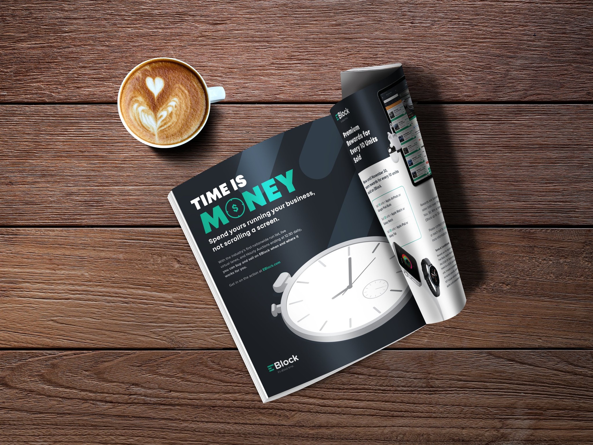 Preview image of the updated EBlock website.