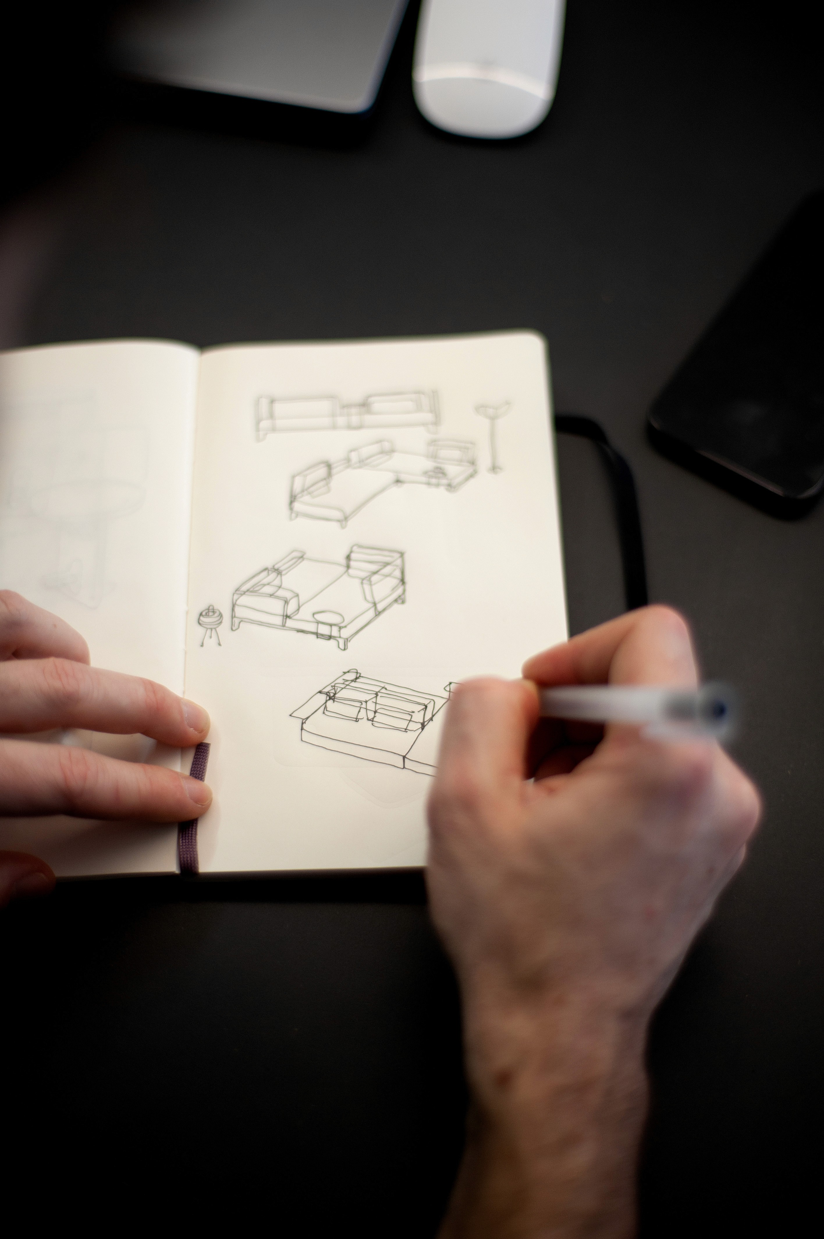 Vitra Anagram Sofa drawings