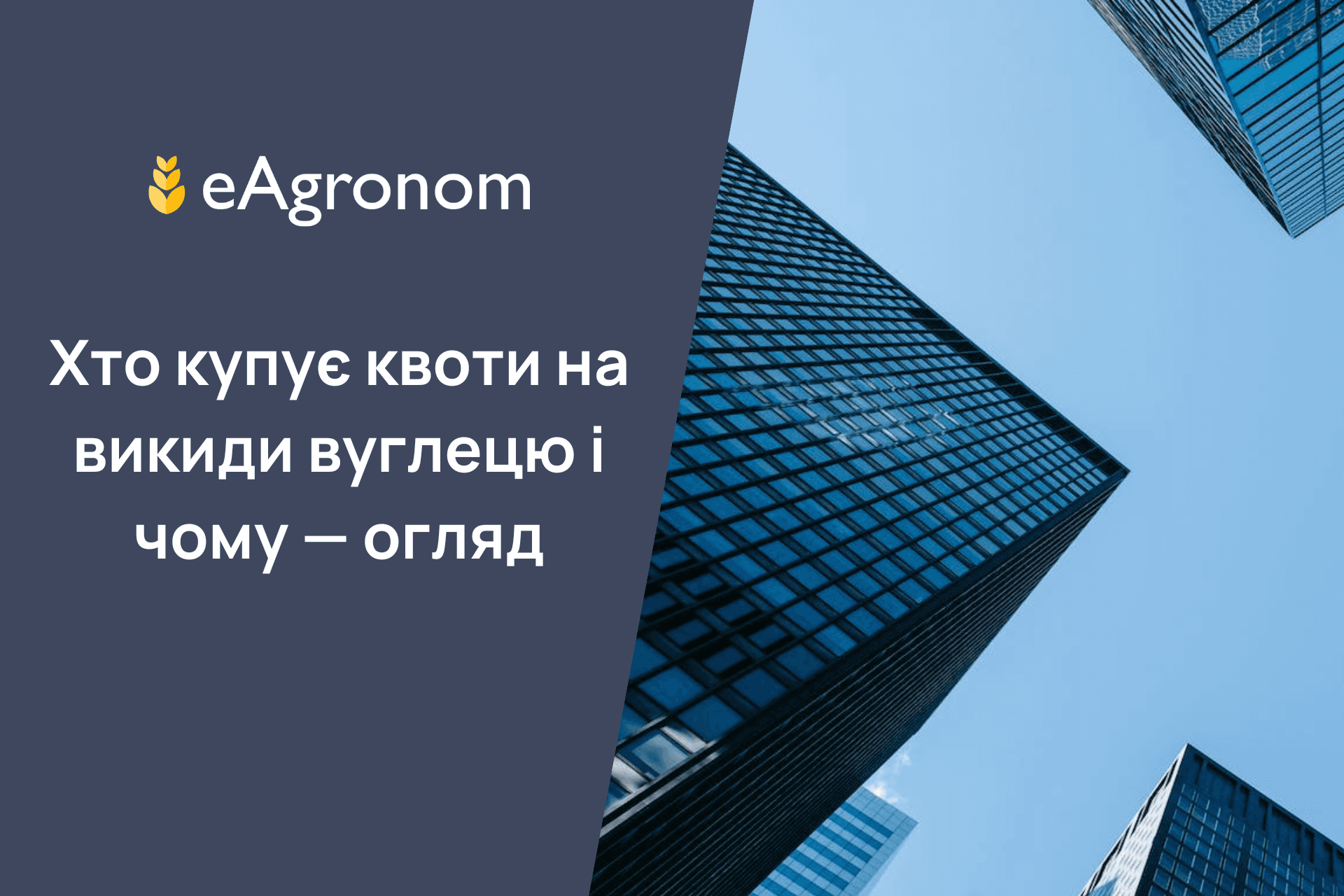 Хто купує квоти на викиди вуглецю і чому — огляд