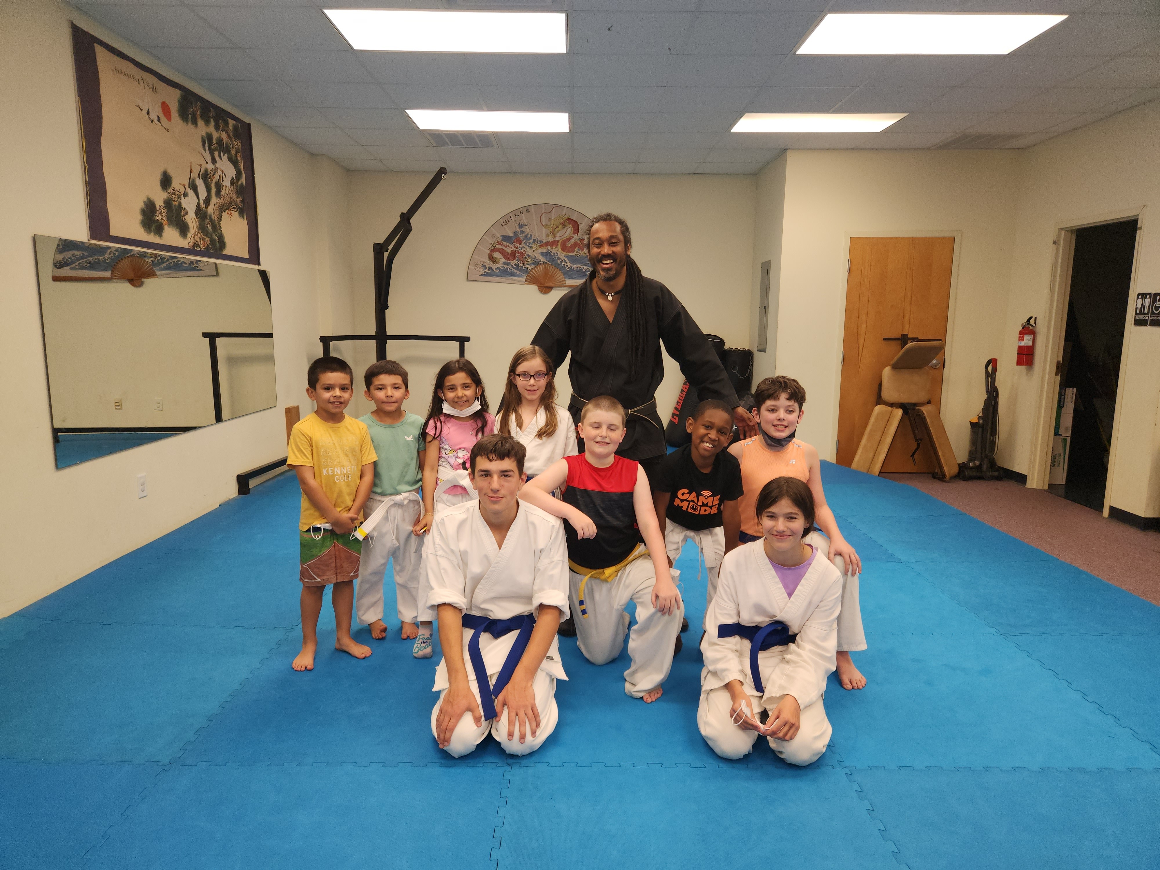 A photo of the gym atmosphere