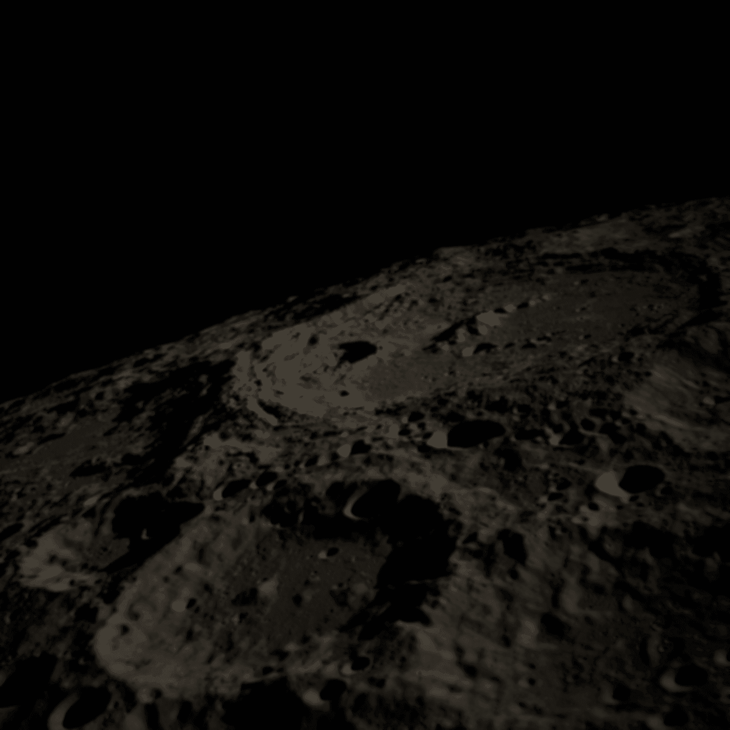 photo of moon surface