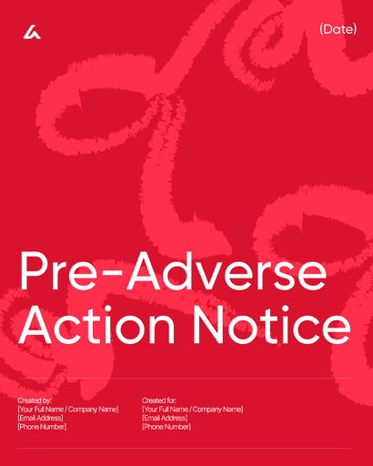 Pre-Adverse Action Notice
