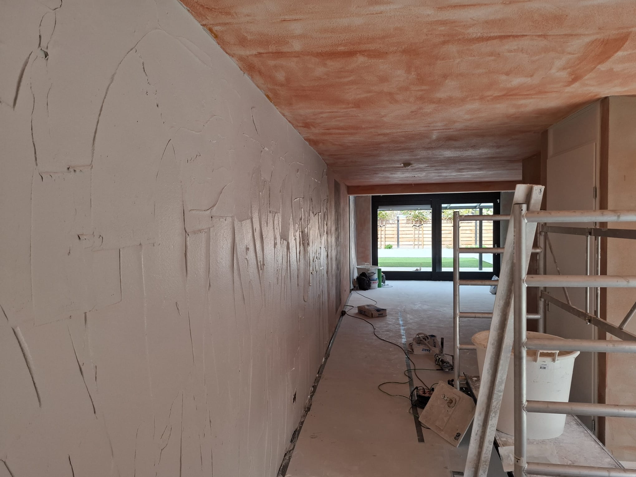 Before stucwerk Heeze