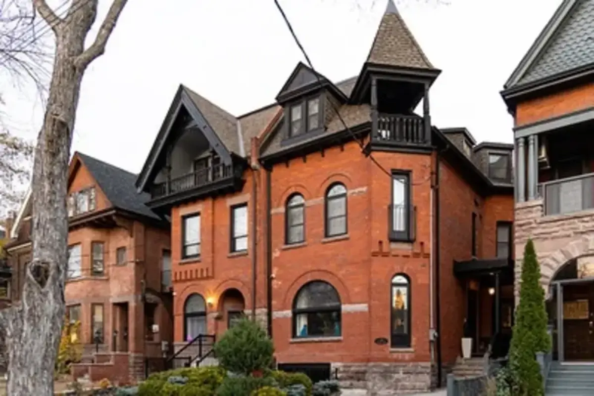 Older houses in The Annex.