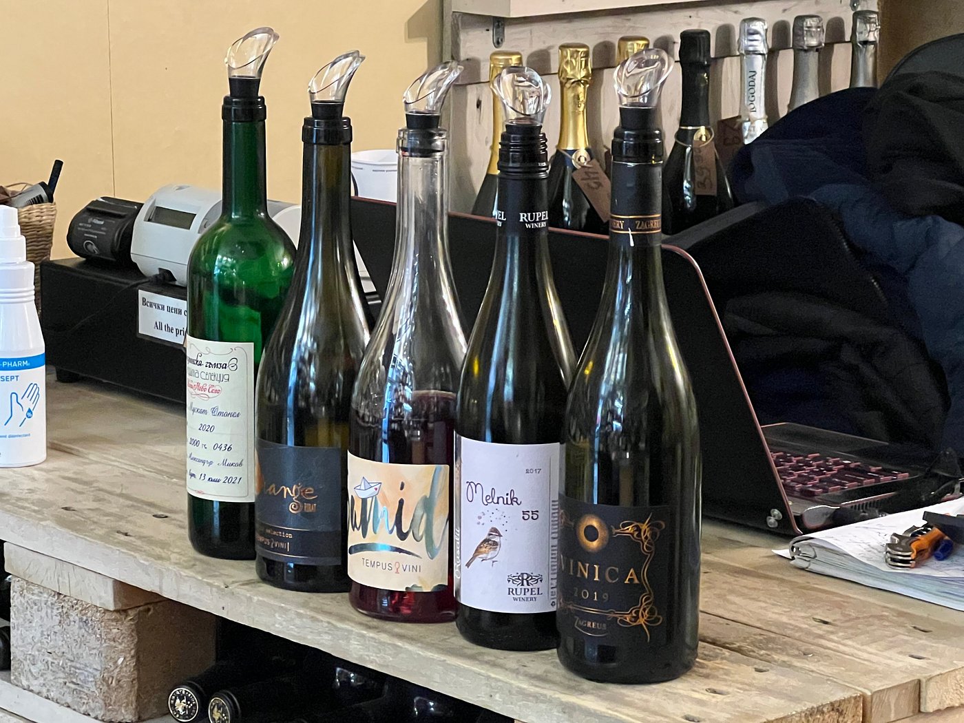 Tempus Vini Wine Point wine tasting