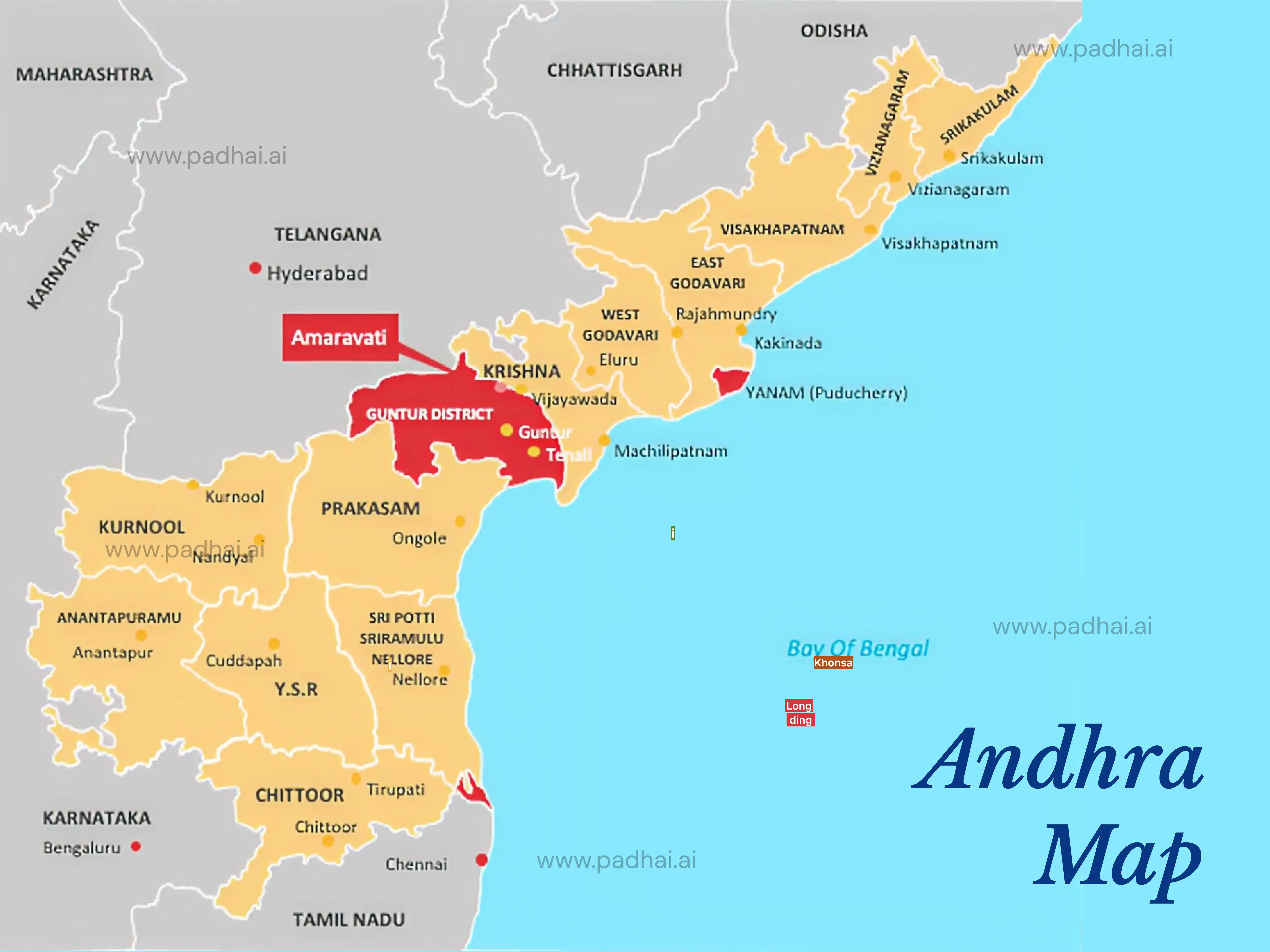 Andhra Pradesh Map