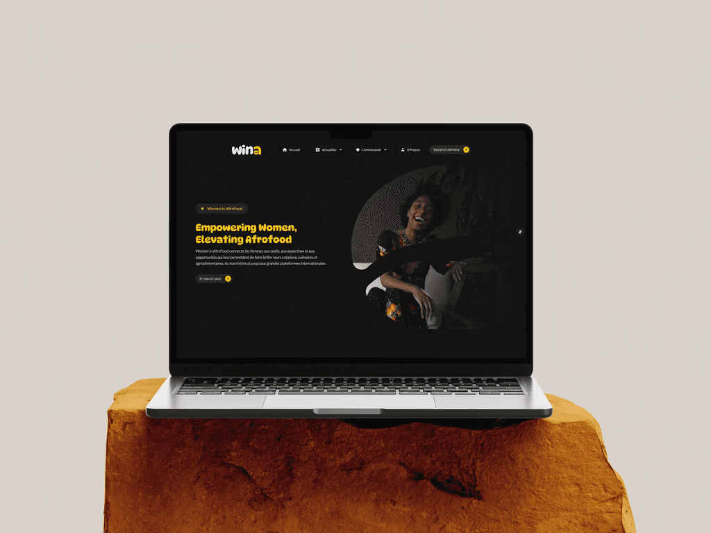 laptop homepage wina