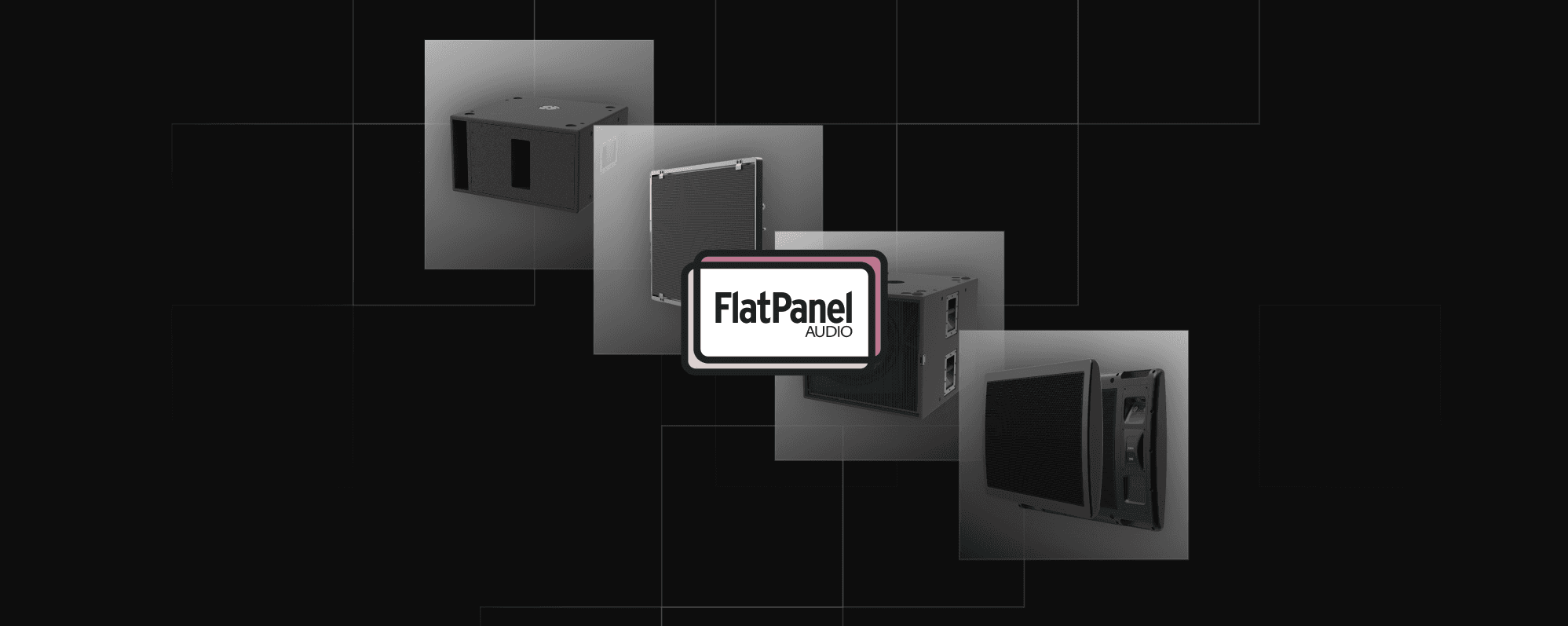 FlatPanel AUDIO with speaker components