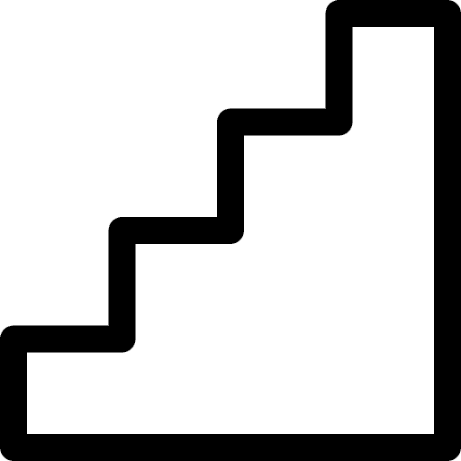concrete steps icon