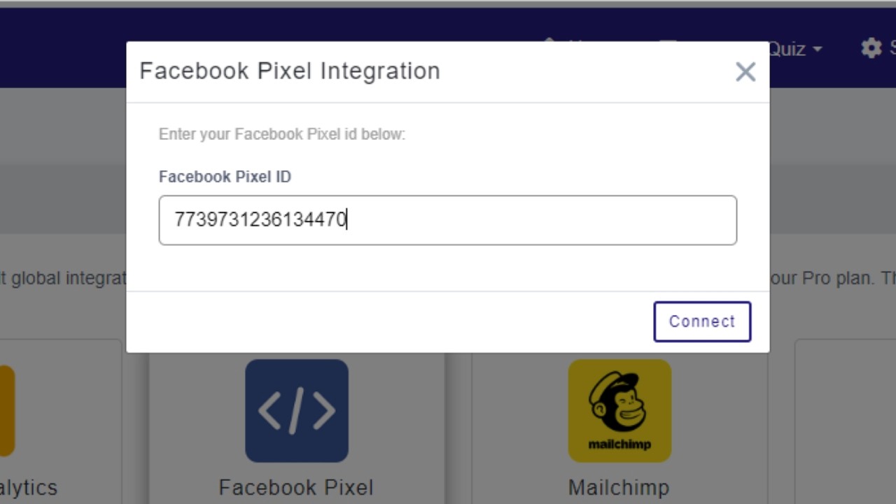 Facebook Pixel/Dataset Integration