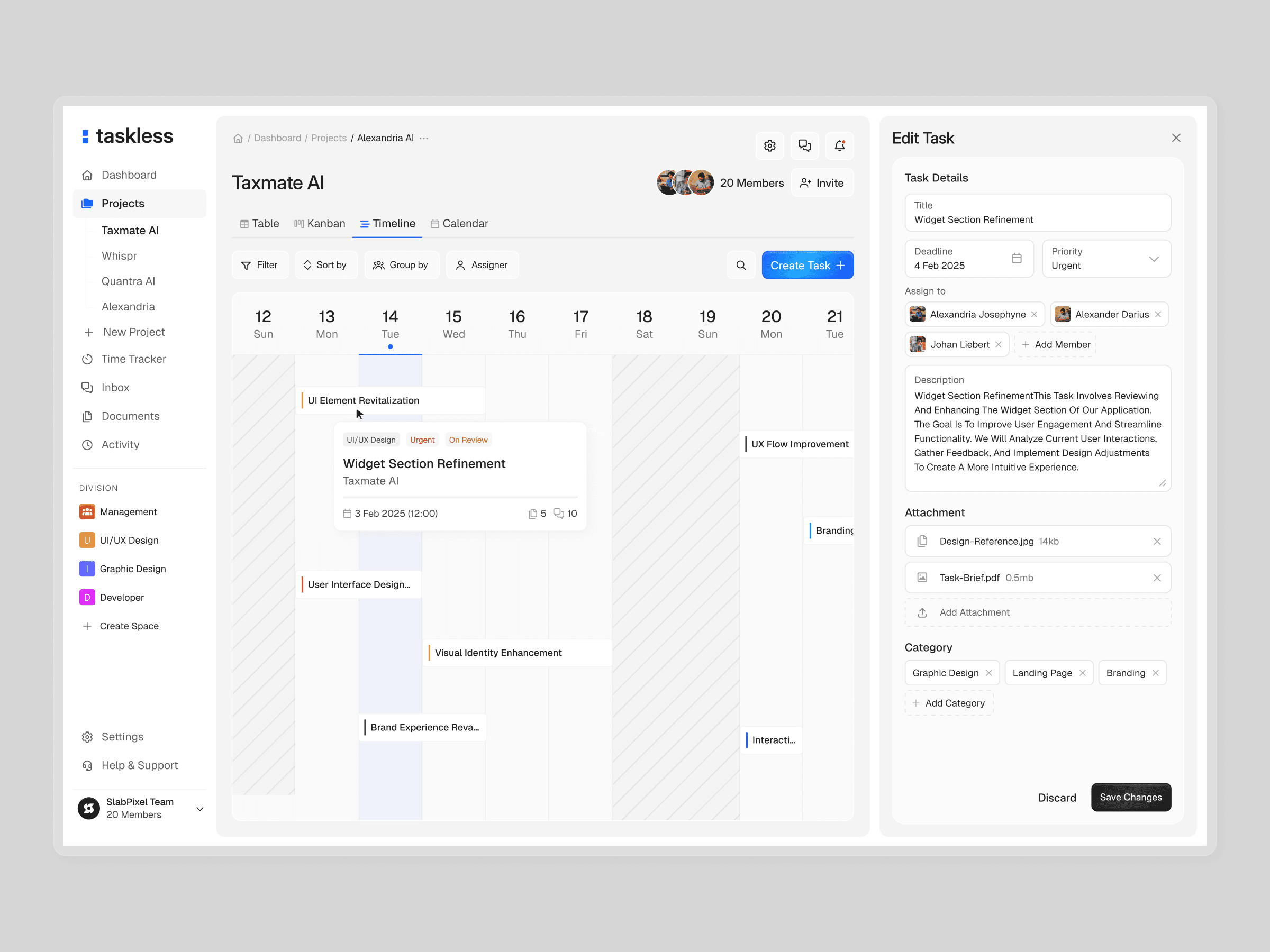 管理系统 UI 设计