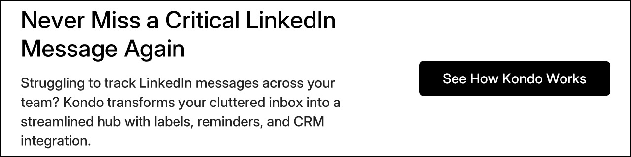 Never Miss a Critical LinkedIn Message Again