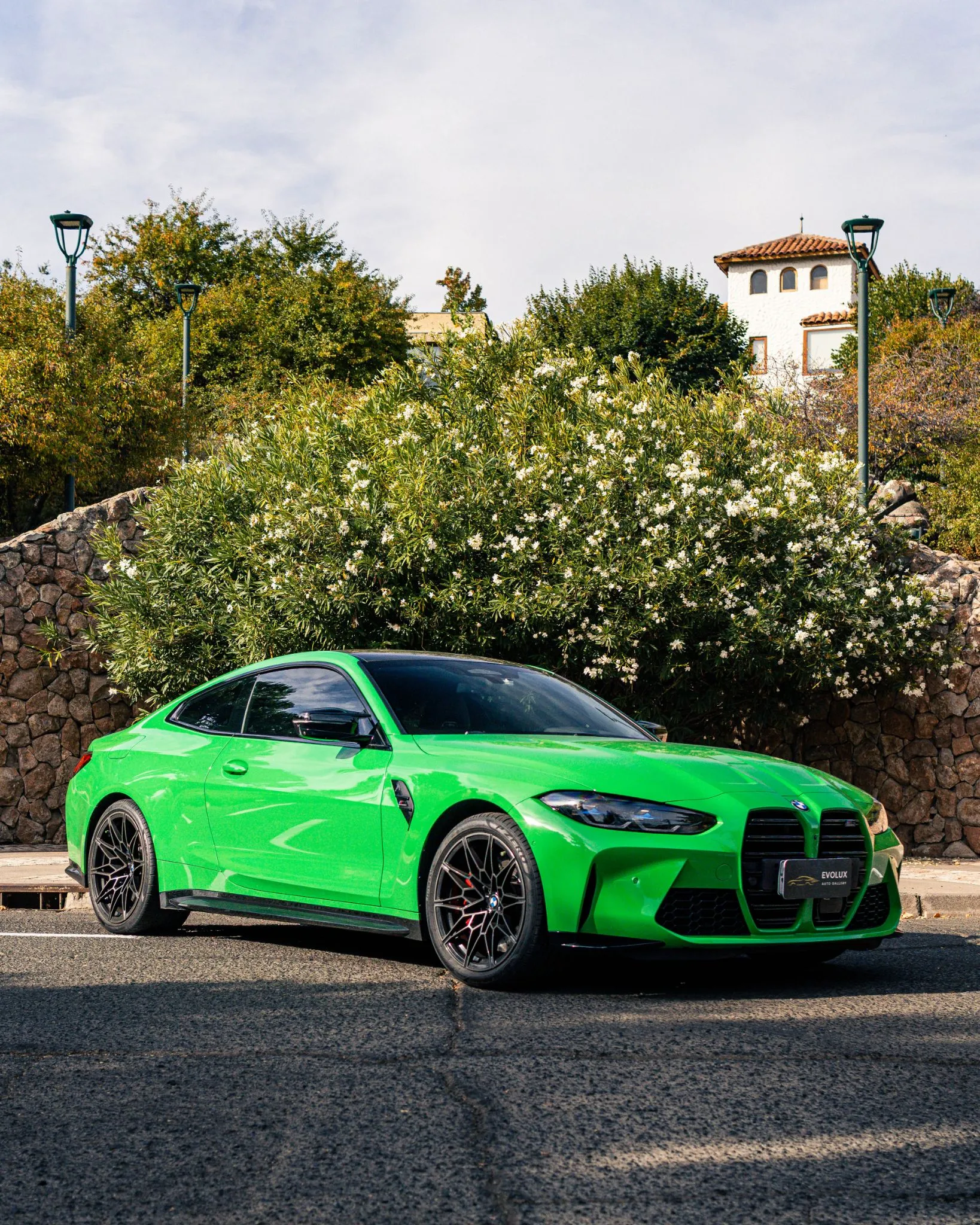 BMW M4 Competition Verde