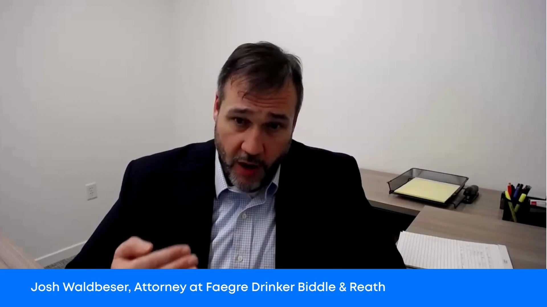 Josh Waldbeser, Attorney at Faegre Drinker Biddle & Reath