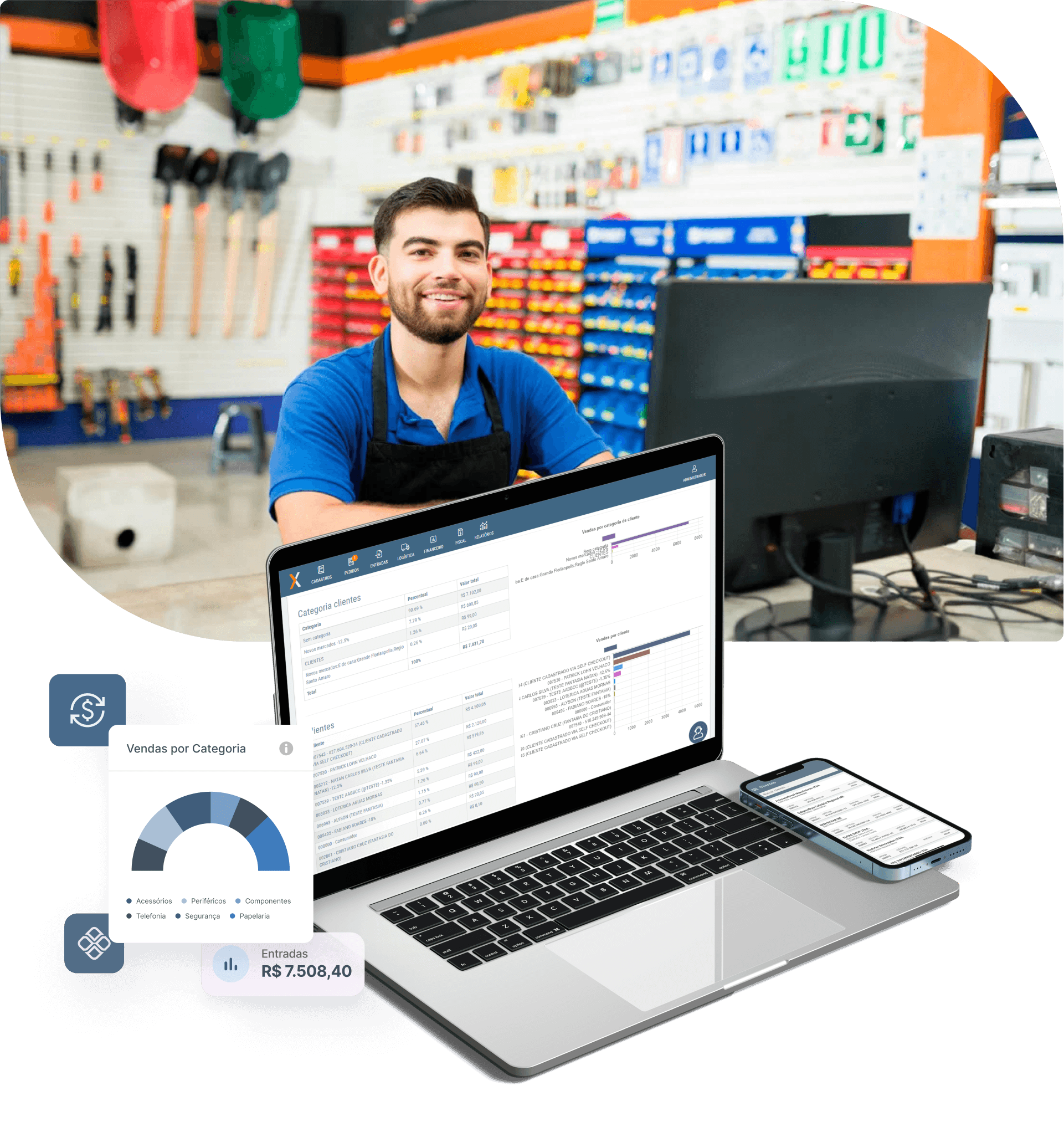 O ERP que transforma sua loja de Materiais de Construção em um negócio eficiente — Linvix
