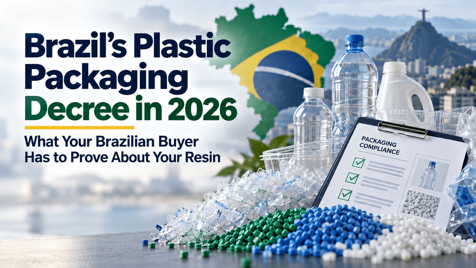 Brazil's Federal Decree 12,688 of 2025 — recycled content requirement for plastic packaging in Brazil