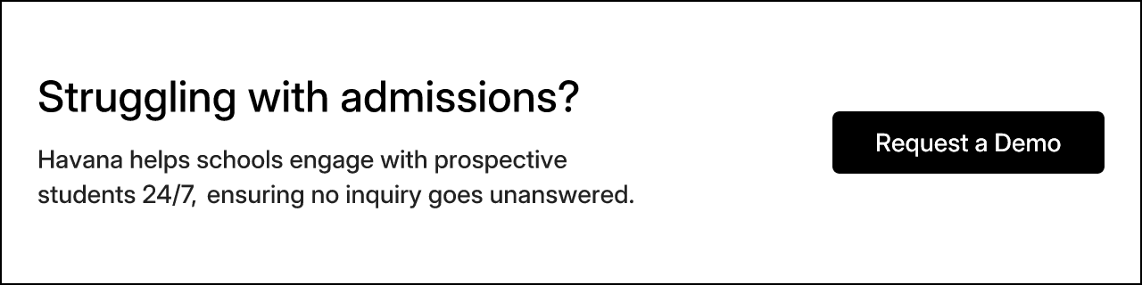 Struggling with admissions?