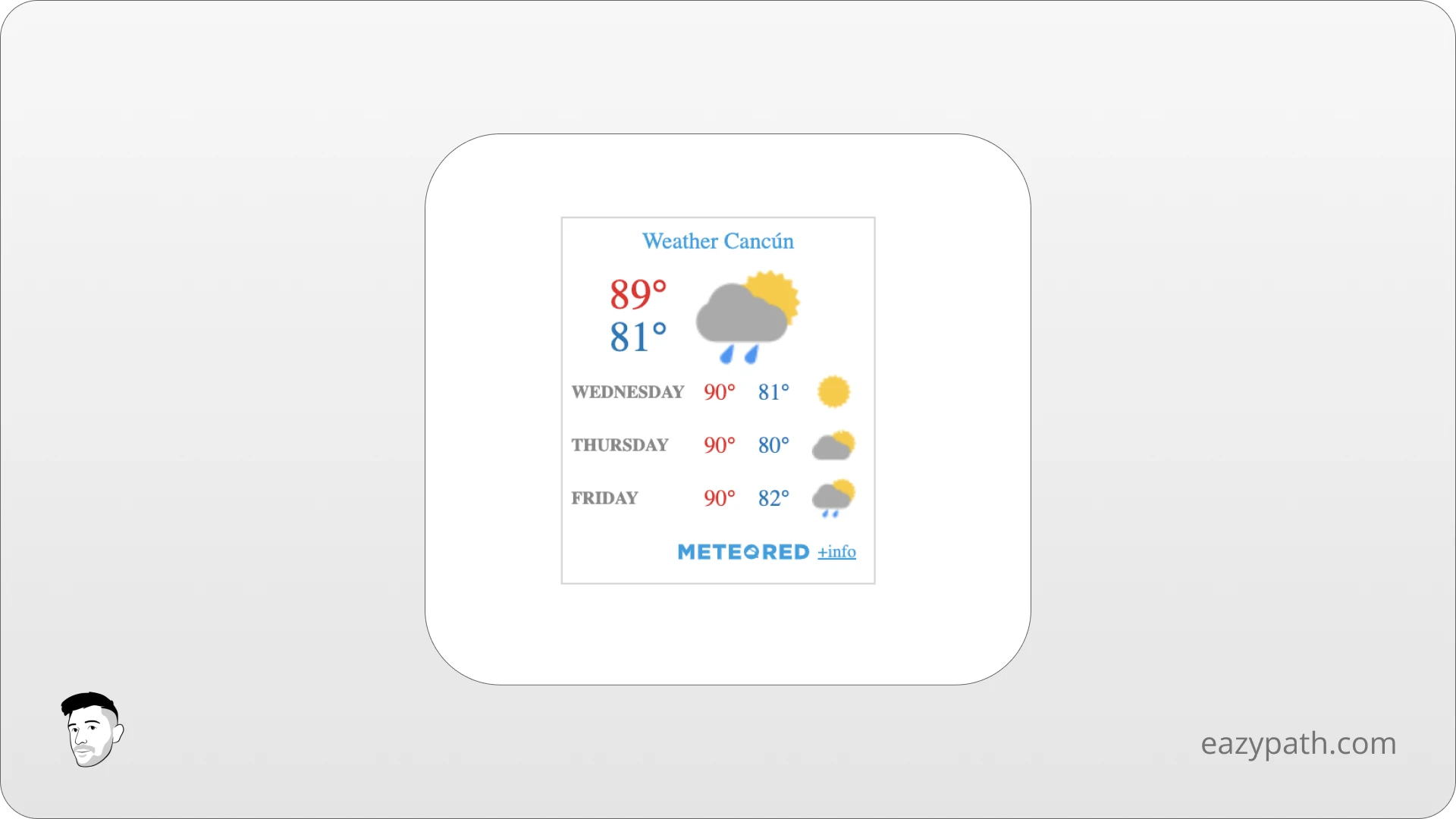 TheWeather.com Notion Weather Widget