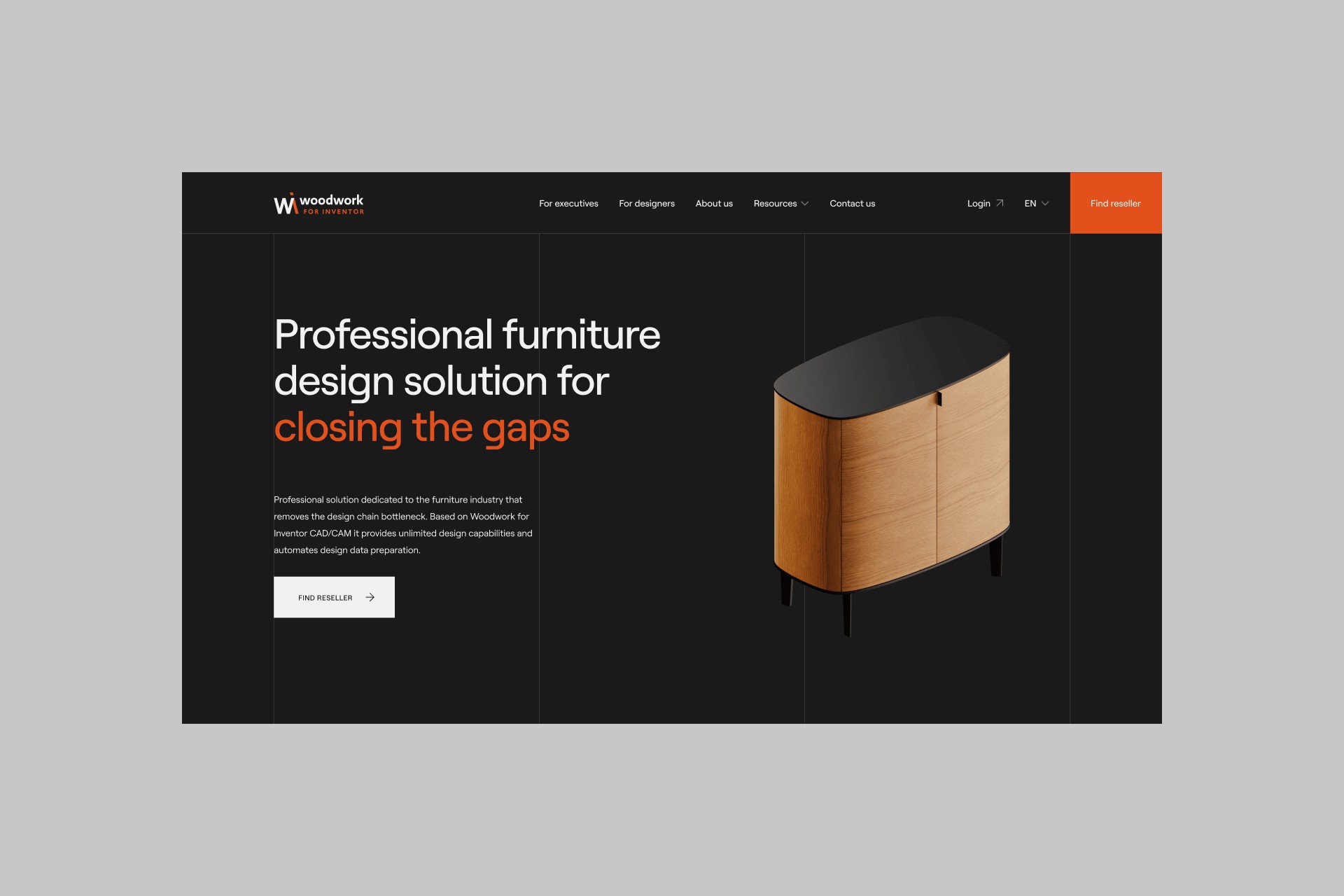 Woodwork for Inventor case-3