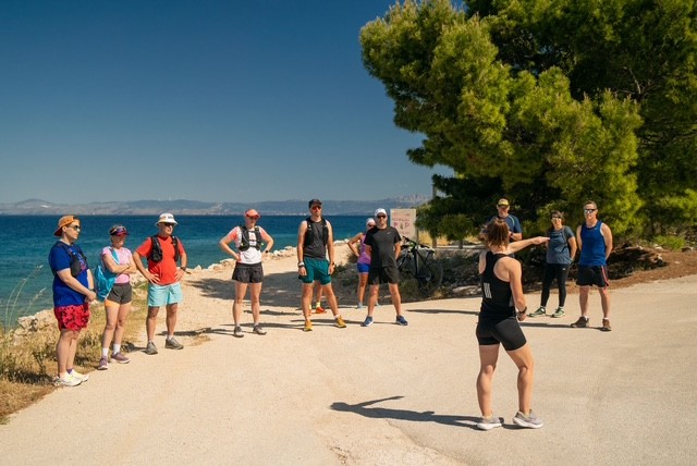 Athlete during a Kairos performance camp session