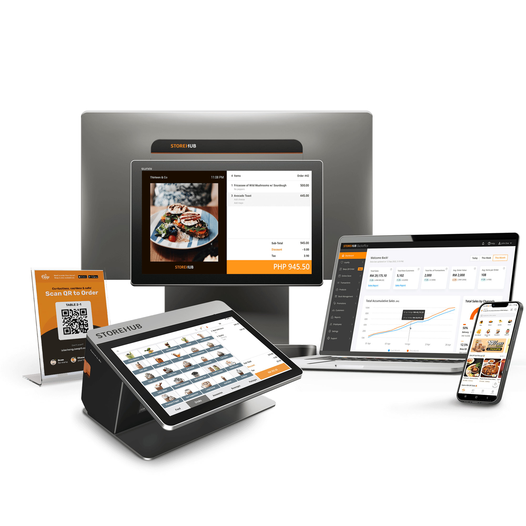 StoreHub's all-in-one POS