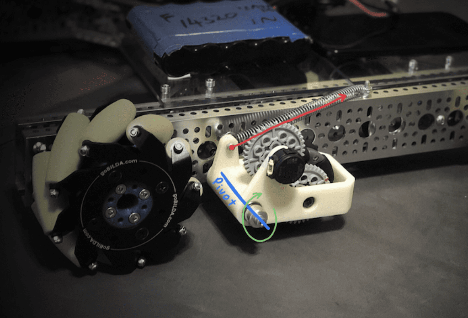 FTC 14320’s spring tensioning