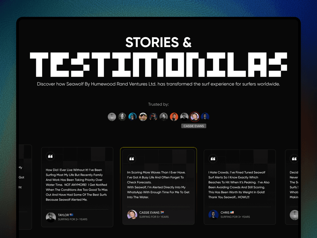 Seawolf alert setup and WhatsApp notification flow