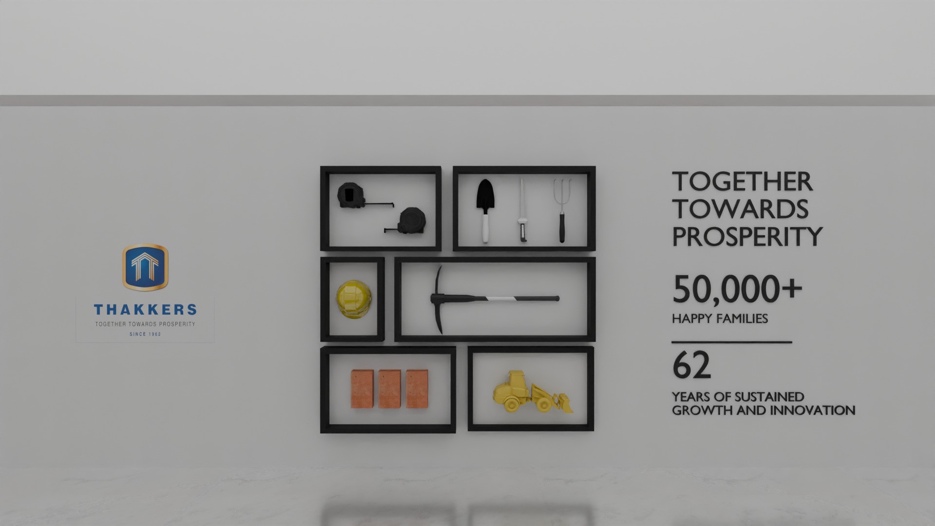 Stall Design 3D Render