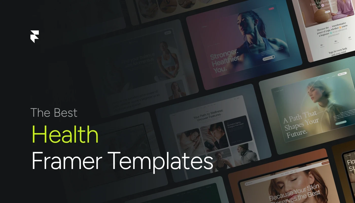 Best Health Framer Templates