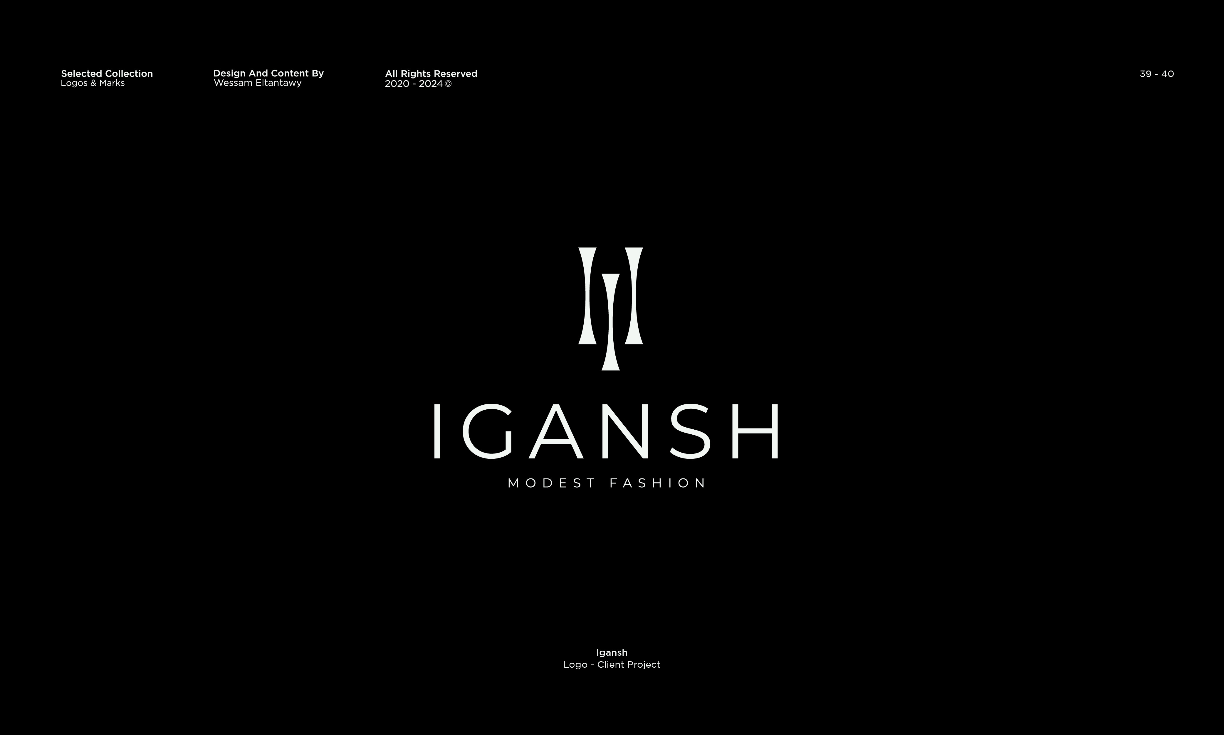 Igansh Logo Design