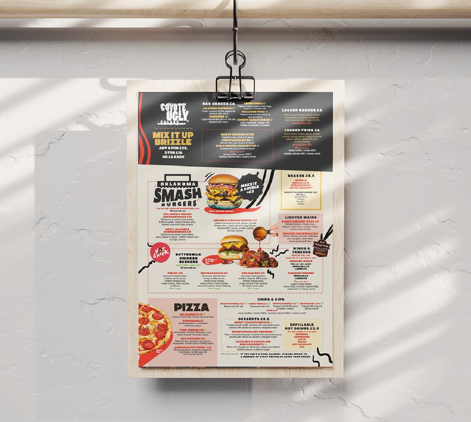 Portrait Menus The Lean Kitchen Network