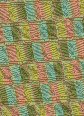 Zoomed in on the render image to show the checker makeup and texture relief.