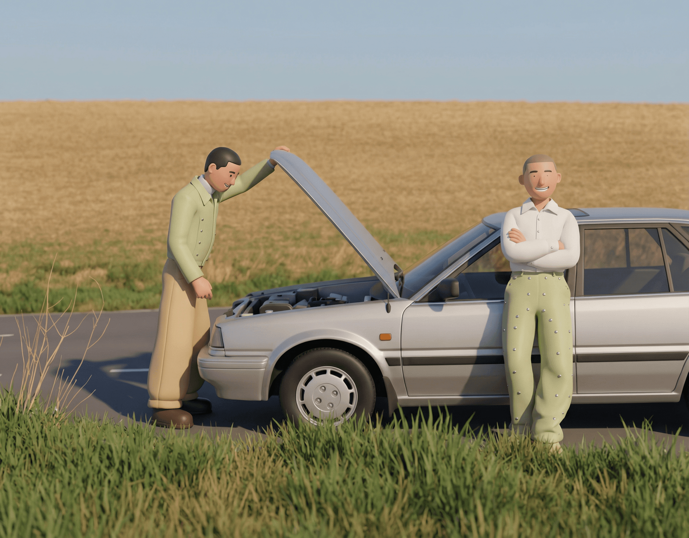 Blurred figure in an elevator with a digital sign on the wall.