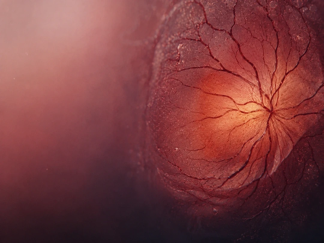 abstract macro photography retina