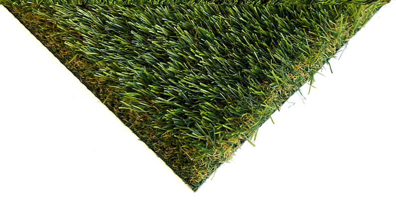 This rich landscape swatch of AGL Grass is created with a perfect combination of dark olive green blades and taupe thatch material, giving it a just-watered look.