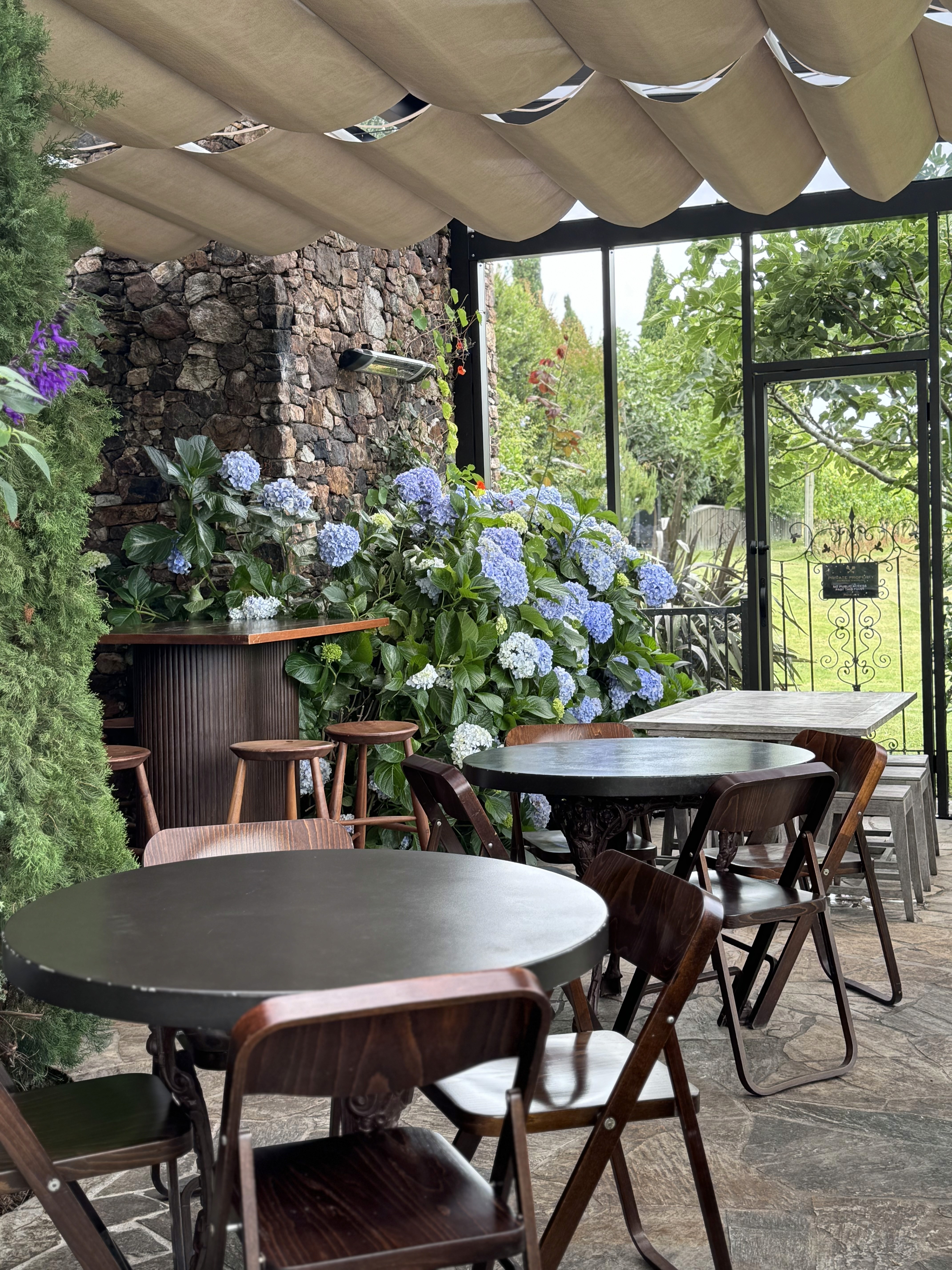 Beautiful indoors at Tantalus Vineyards, Waiheke Island